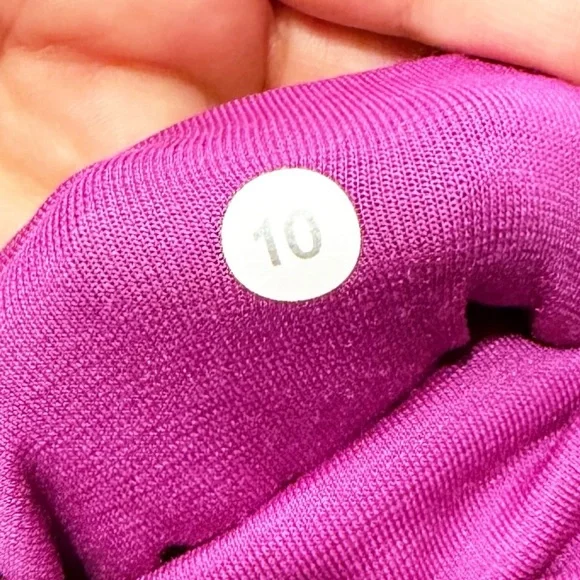 Lululemon Wunder Under Crop III Reversible Leggings Ultra Violet & Black - Picture 11 of 11